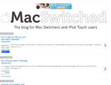 Tablet Screenshot of macswitched.com